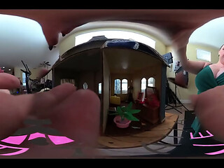 VR 360 POV Starving Giantesses Pillage &amp_ Raid
