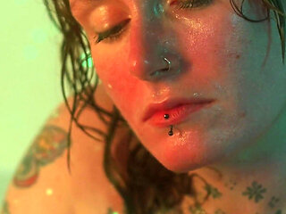 Bath Ritual Turns to Hard Dildo Riding & Intense Orgasm