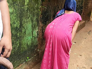 Horny Indian Roommate Fucks Hard in Outdoor College Scene - Trilokinath