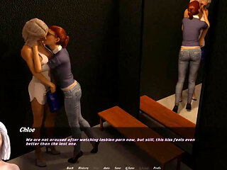 Milf's tale: MILF got her face covered with sperm from her boss