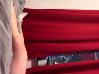 18 Year Old Collin - First Time On Cam, Side View Masturbation & Cumshot