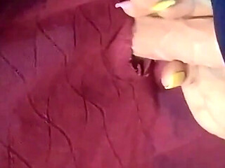 Wife practicing to suck three cocks in Gloryhole