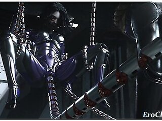 Alita Battle Angel Bound And Fucked By Atomic Heart Machine With Sweet Hole