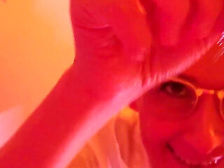 Control his piss and let's him funny masturbate