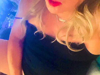 Stroking her, she shaft and blowing four loads of cum