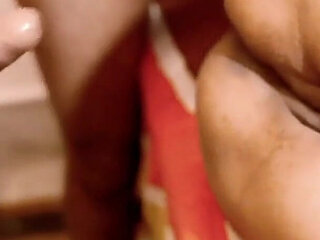 Hardcore Threesome Romantic Sex with Big Boobs Aunty