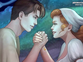 Stunning virgin redhead teen gets a massive cumshot all over her sexy curves