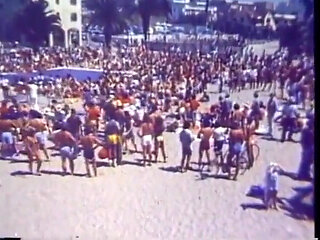 Vintage threesome pussy fucking pussy licking