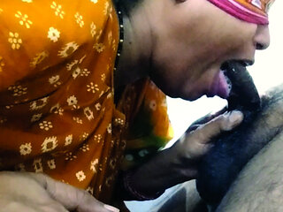 Blowjob New part 2 with step aunty in the morning