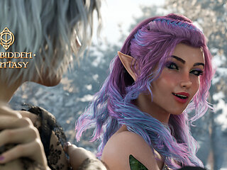 Forbidden Fantasy - Queen Verena have sex with Arendale on the throne