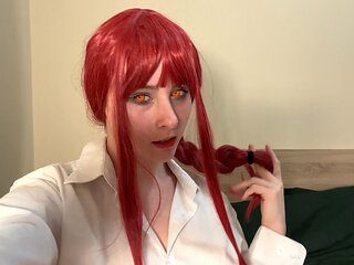 Anime Power UwU Bed Ride - Dripping Dildo Playtime