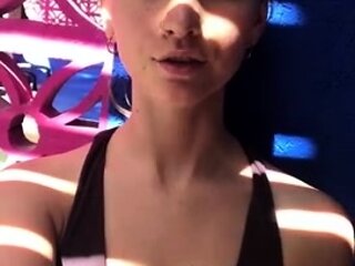 Hot redhead amateur teen girl riding and jerking boyfriend