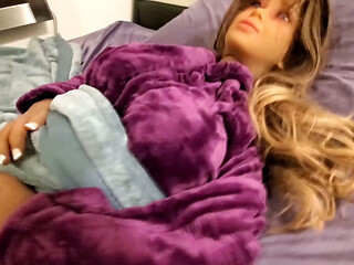 Sick Step Mom Doll Needs Step Son To Take GOOD Care Of Her!
