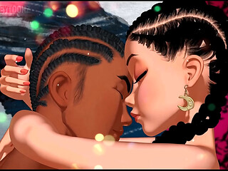 WHAT HAPPENS IN EBONY'_S 4K BIG BUTT THREESOME