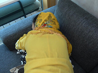 Homemade Sex with Big Ass Muslim Arab Stepmom in Hijab