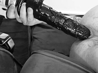 Watch my new dildo riding fun