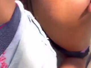 Stepdaddy Str8rich Fuck Both Holes Outside on a Barrel