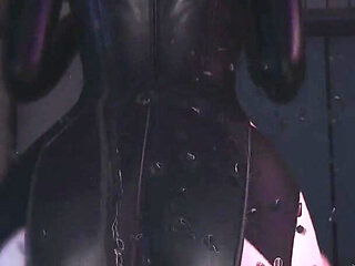 B028 the Slave Is Shrunk and Then Played with by the Asian Goddess' Breasts. Face Sitting, Farting, Tongue Licking, Foot Licking