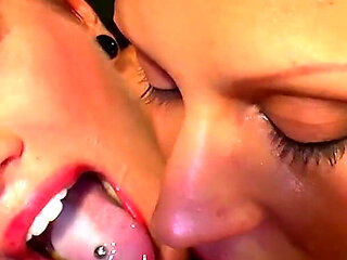 Ggg Joh Thompson - First Time Bukkake Gangbang Enjoys by Hot Chicks and Big Cocks