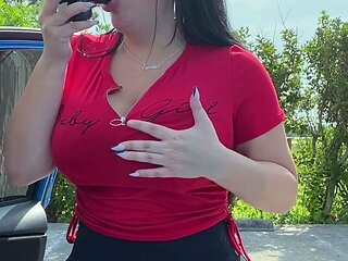 Hottest brunette solo webcam masturbation 2