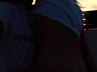 I Give My Girlfriend a Quick Fuck on the Roof of the College