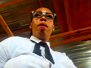 Role-playing Punishing Pervert Man for Playing Porn in the Library