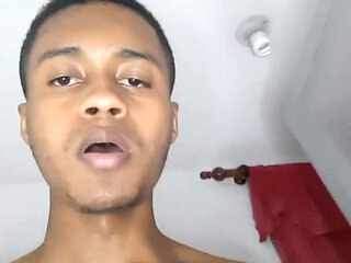 The Handsome Guy Es with His Black Cock Is Recording for You