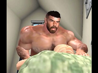 big heywards handsome face during sex