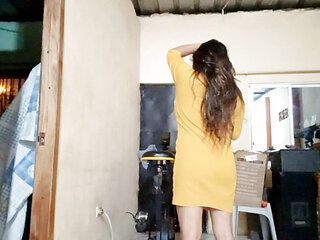 Kitchen Super Star Is Fucked Standing by a Known Football Athletic