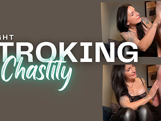 Caught Stroking in Chastity