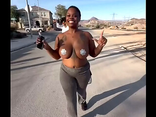 Gibby The Clown &amp_ Siren Nudist Taking A Stroll Through Henderson NV