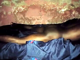 Alone Grinding my Bed Girlfriend at Night