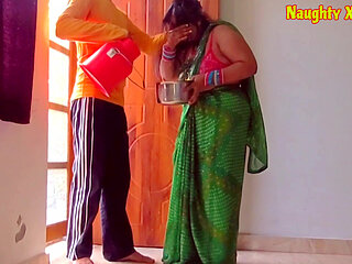 Hot housewife hard fuck by angry milkman.