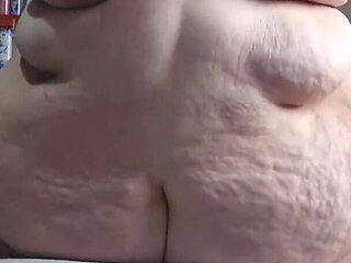 SSBBW Big Belly Jiggle Noisey Bed