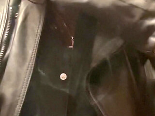 Black Leather Smoking Dad