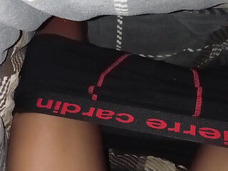 Sexy Masterbating Alone BBC in Bedroom