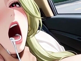 Hot MILF Fucked Inside Taxi