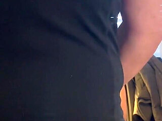 Striptease and Pantyhose Change. Hard Fucking in Ripped Dark Pantyhose