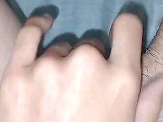 While Our Stepmom Cleans Our Bedroom, We Masturbate Under the Covers