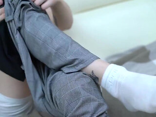 Arthur Jerks His Big Dick and Shows off His Feet