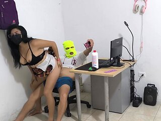 Verified Amateurs And Freeuse Fantasy - A Dirty Neighbor Comes To Ask Her Neighbor For Cock And Acts Like A Snail