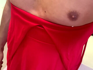 Milk is flowing from my nipples :) I am becoming a woman