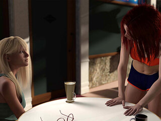 Zoey Kissed Alex at Downwind Cafe In Front of A Couple After Sweaty Gym Session