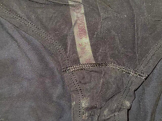 Cum on wife's panties 28