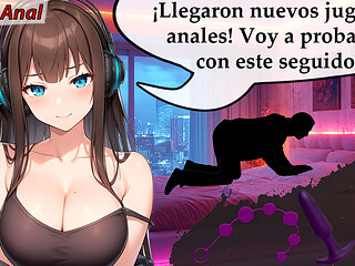 Spanish Anal JOI - Your Favorite Youtuber Uses Your Ass To Get Views, Spanish Voice.