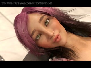 3D animated threesome adventures with Misskitty2k