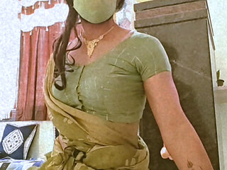 CD in saree anal pegging