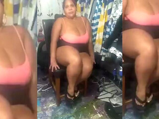 Slow Motion Leg Tease Thick Thighs High Heels Platform Flip Flops Boricua Mami