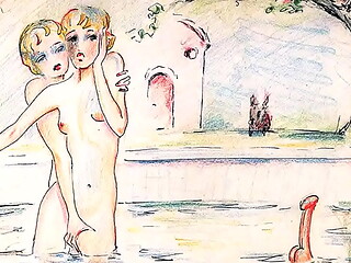 vintage erotic drawings