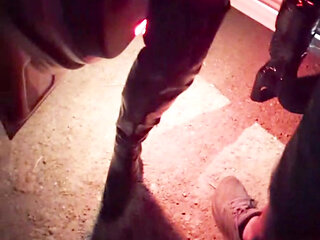 PVC & Boots Hotwife dogging meet
